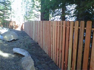 Shadow Box Wood Fence 1