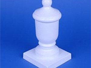 Urn Vinyl Post Cap