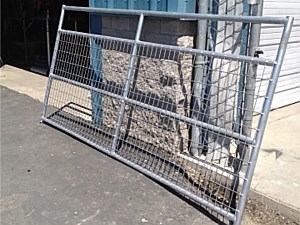 Farm Gate with Steel Mesh 2