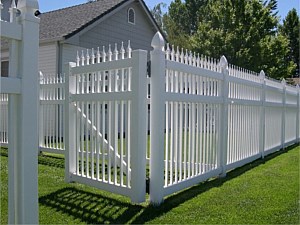 Vinyl Picket Fence