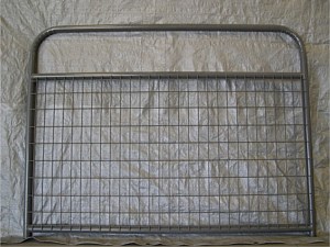 Ranch Gate with Wire Mesh