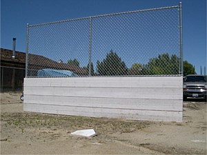 Chain Link backstop