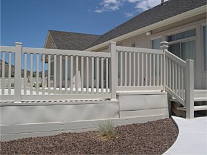 Vinyl Deck Railing 1