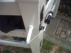 Hot Wire- corner to gate application