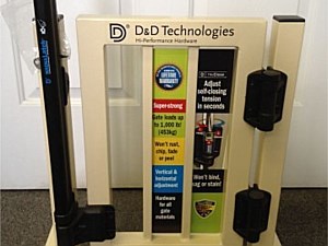 D & D Technology Self-Closing Gate Hardware