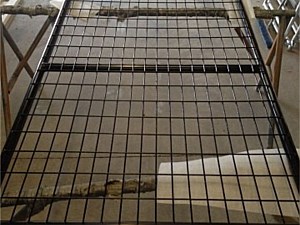 Steel frame & wire mesh walk gate