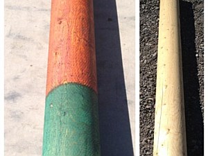 Stained & Sealed Posts