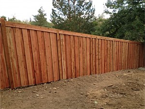 Custom 6' Privacy Wood Fence 3