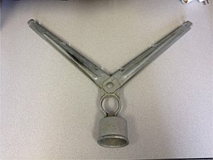 Adjustable 3-strand Double Barb-arm