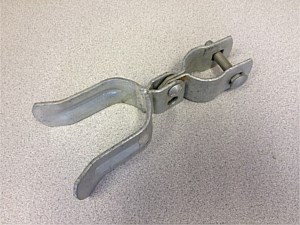 Fork-latch Pressed Steel Clamp-on