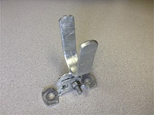 Fork Latch Flat-wall
