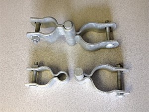 Clamp-on Hinges