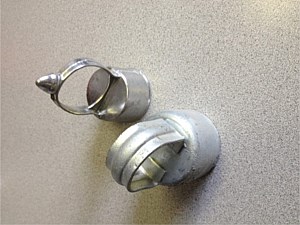Eye tops- pressed steel or aluminum 