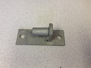 Flat-wall Male Hinge
