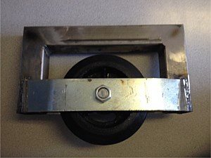 Single Wheel Carrier- Weld-able 