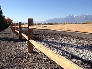 Wood Rail Fence