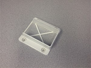 Vinyl Wall Mount- 2" x 3.5" 2