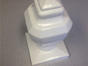 Vinyl Coachman Post Cap