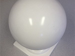 Vinyl Seamless Post Dome Cap