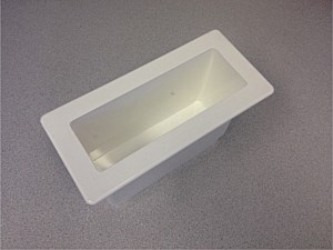 Vinyl Gate Pocket- 2" x 6" 