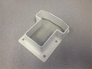Vinyl Wall Mount for Alzar Rails