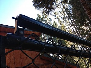 Custom Dog Kennel with Coyote Rollers 4