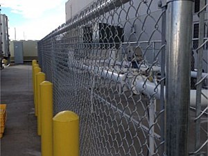 6'tall Commercial Galvanized Chain-link Fence 1