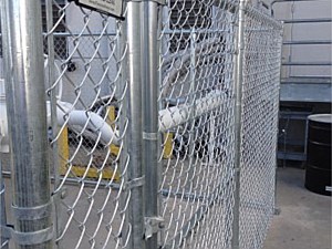 6'tall Commercial Galvanized Chain-link Fence 2