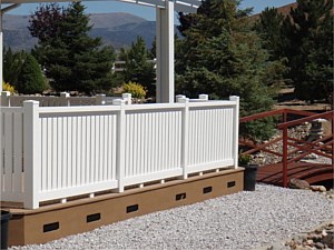 Vinyl Deck Railing 5
