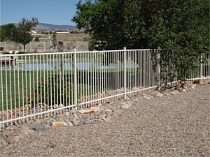 Regal (clay) Iron Fence