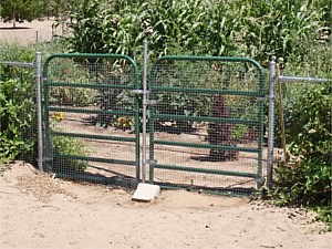 Horse corral gate