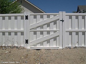 Shadowbox Vinyl Fence 5'tall