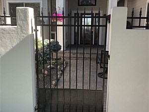 Modern Style Gate with Castings