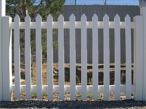 Vinyl Picket Fence