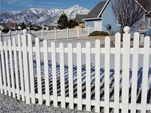 Vinyl Picket Fence