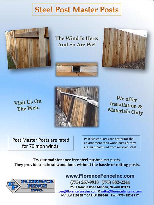 Fence Brochures, Florence Fence, Inc, Minden, NV