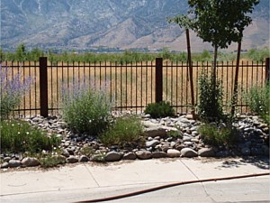 Iron Modern Fence 2