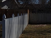 Vinyl Picket Fence
