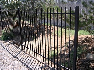 Iron Modern Style Fence 1